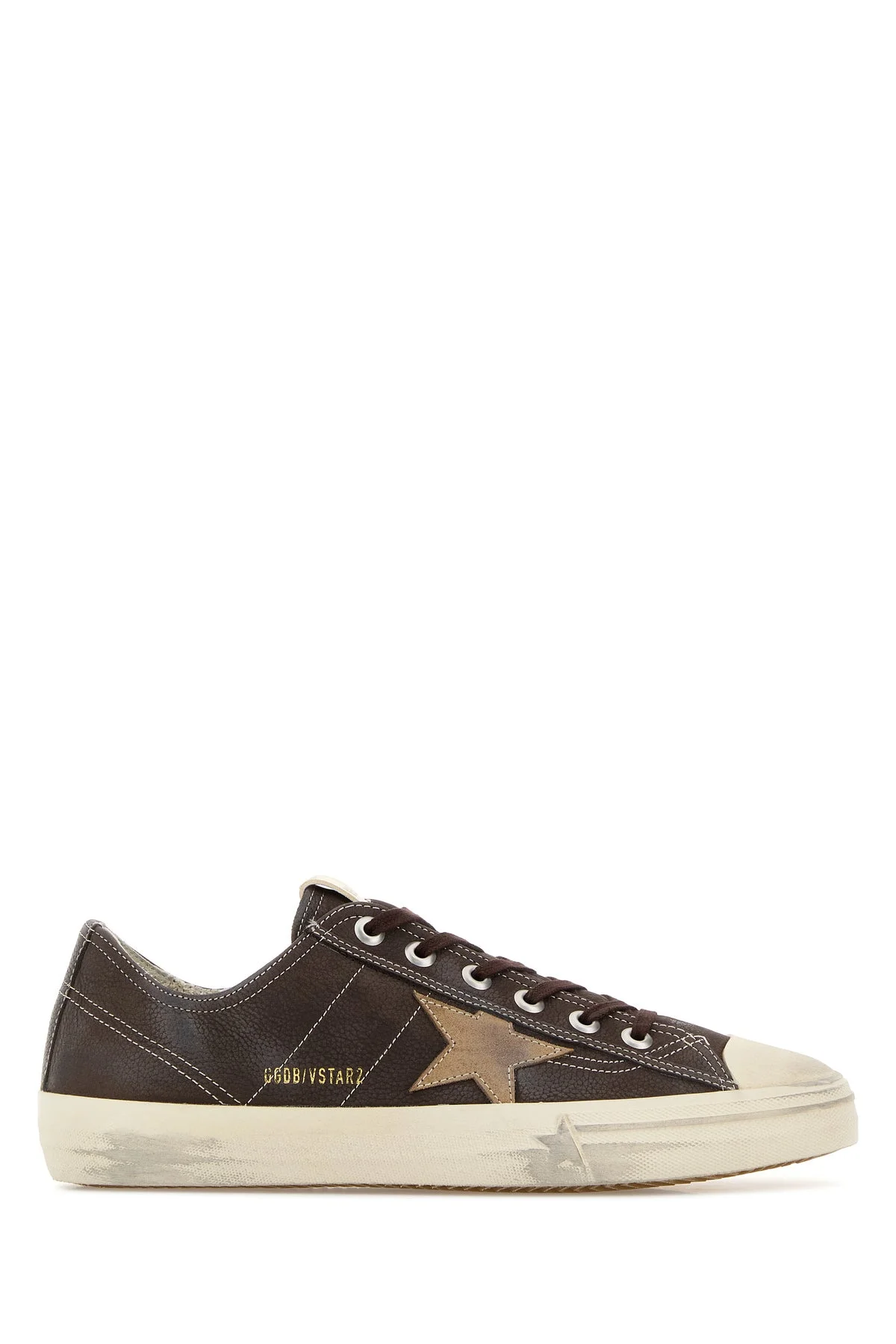 Chocolate leather V-Star 2 sneakers - 1