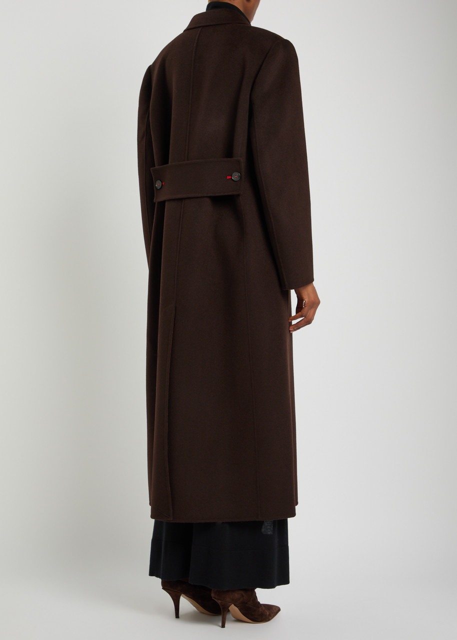 Victoria Beckham Double-breasted Wool and Cashmere-blend Coat - 3