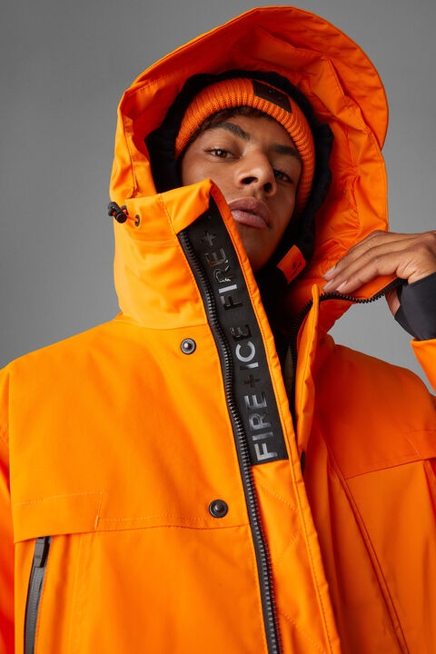 Jesper functional parka in Orange - 5
