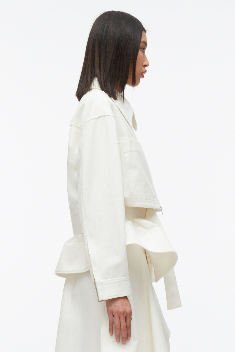 Belted Flounce Utility Jacket 4