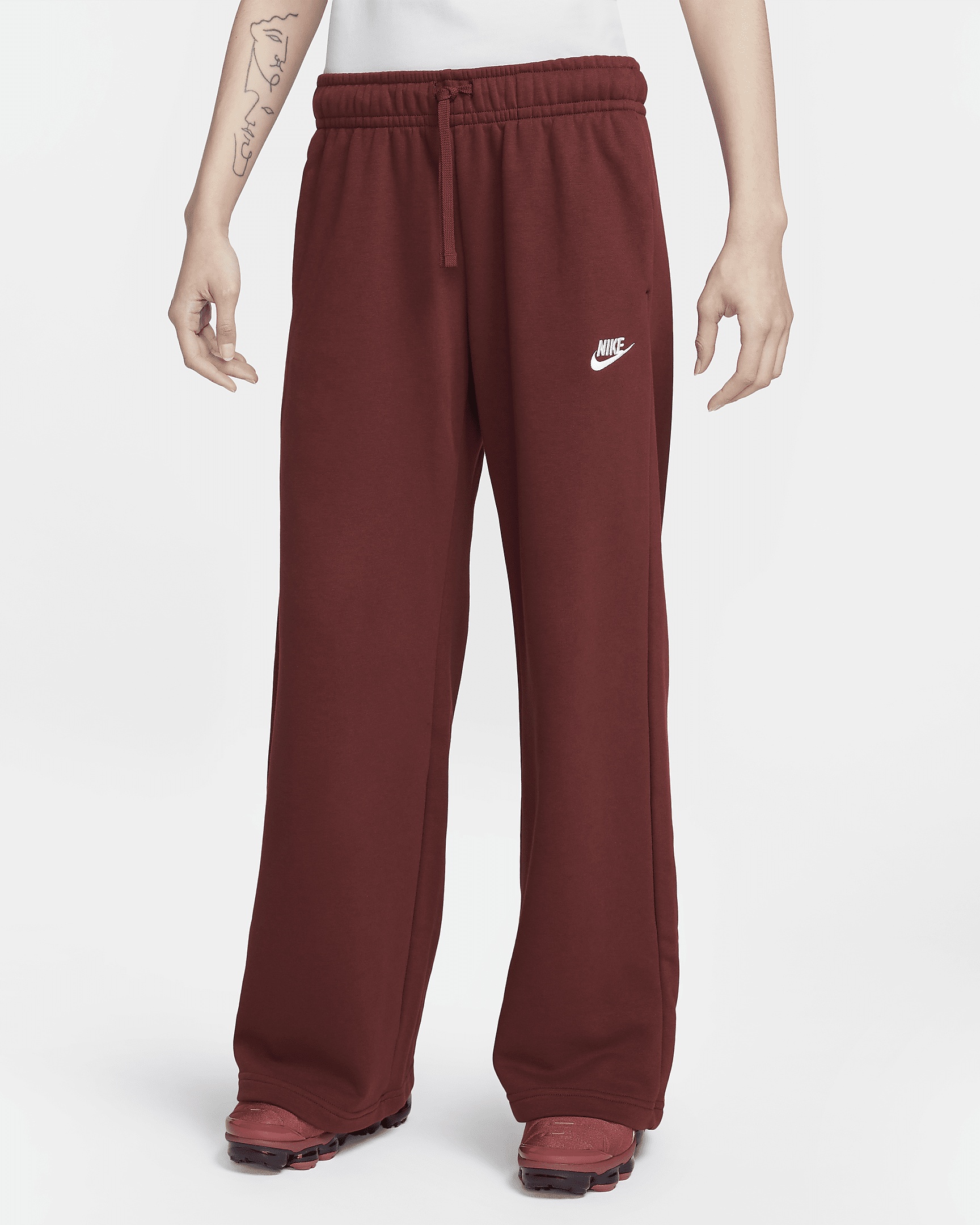 Nike bootcut sweatpants best sale