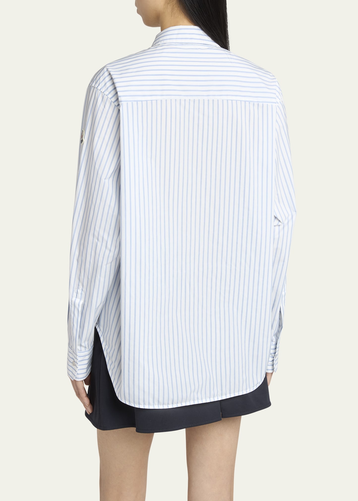Stripe Long-Sleeve Zip Shirt - 3