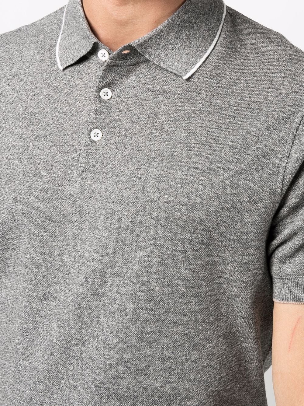 short-sleeved polo shirt - 5