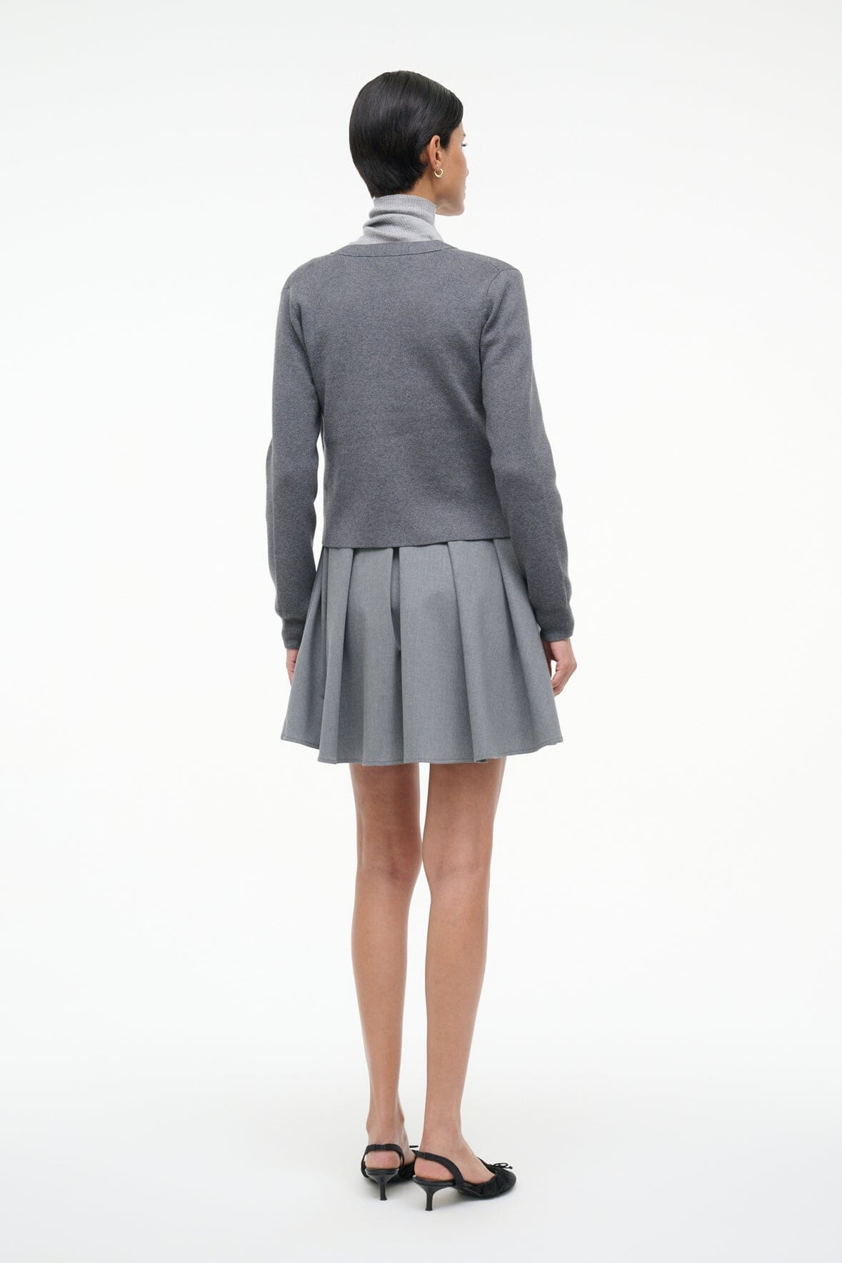 STAUD MILO DRESS STATIC - 4