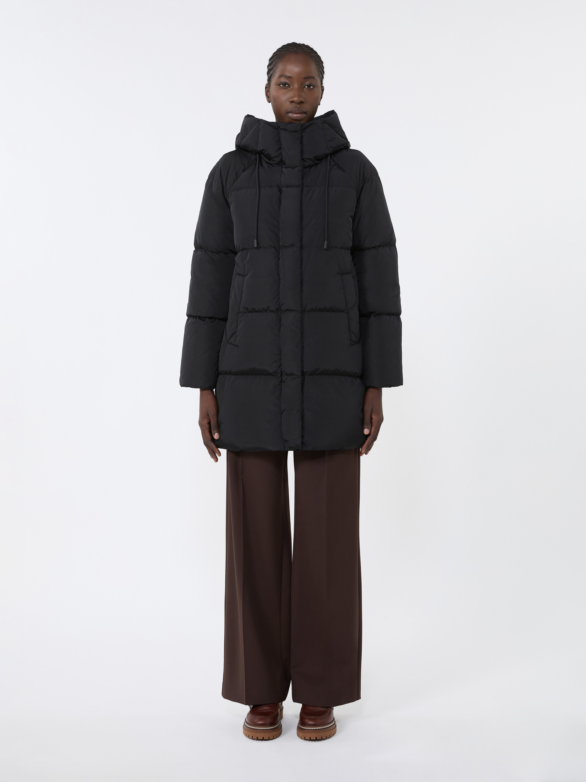 NEWBEMBO Midi parka in water-repellent taffeta - 3