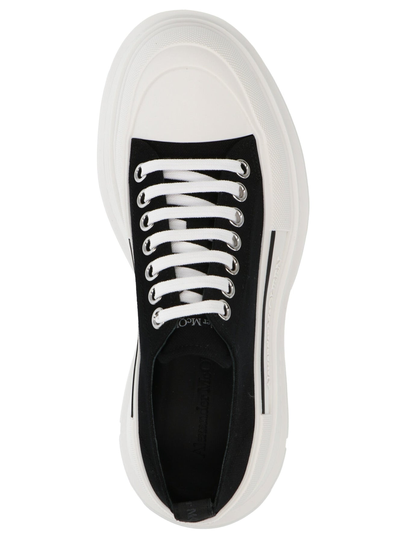 Oversize Sole Sneakers White/Black - 2