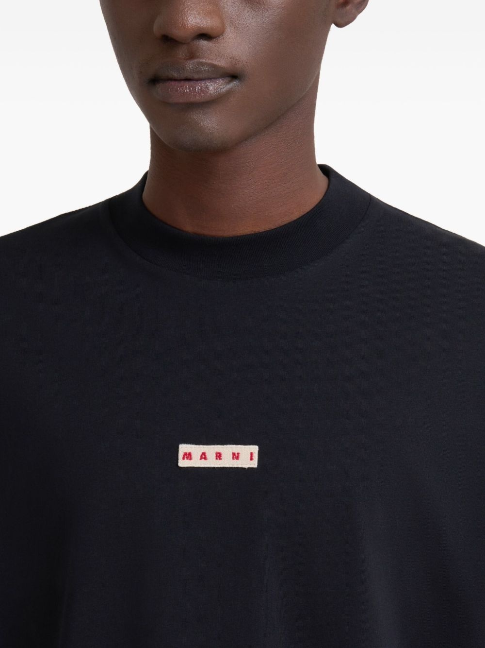 logo-print cotton t-shirt - 5