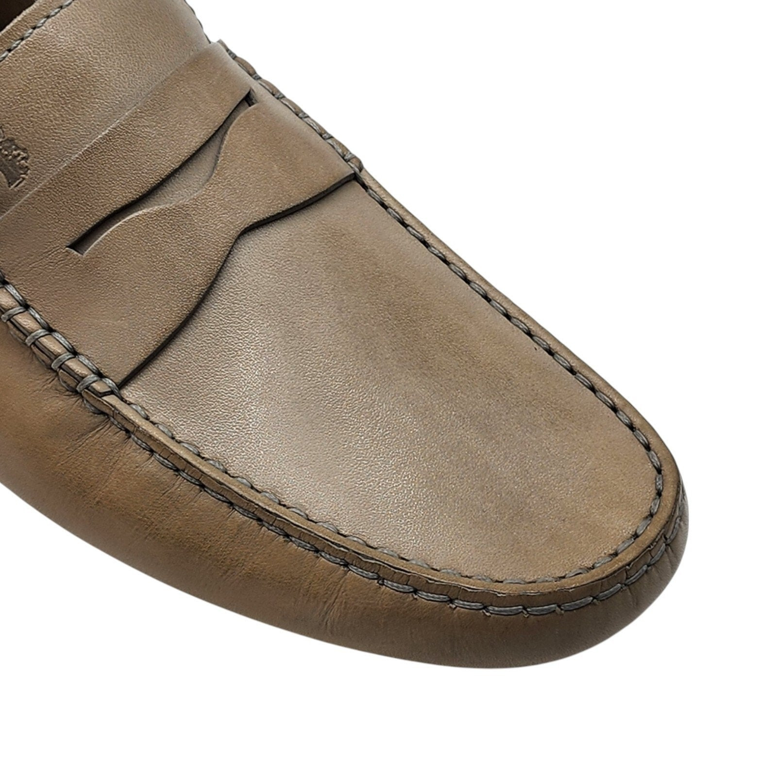 Tod's Driving Shoes City Gommino Men's Leather Loafers Brown US 8.5 UK 7 - 9