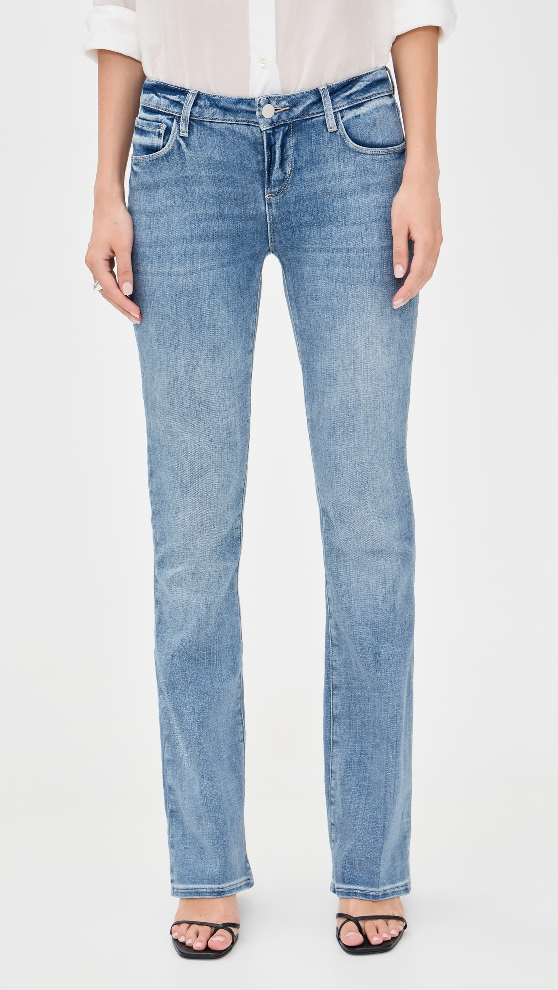 Cara Low Rise Bootcut Jeans - 6