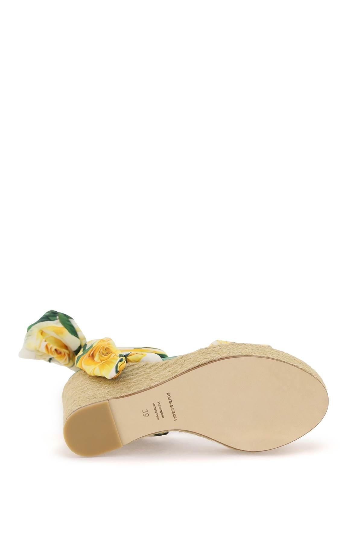 Dolce & Gabbana Lolita Wedge Sandals - 5
