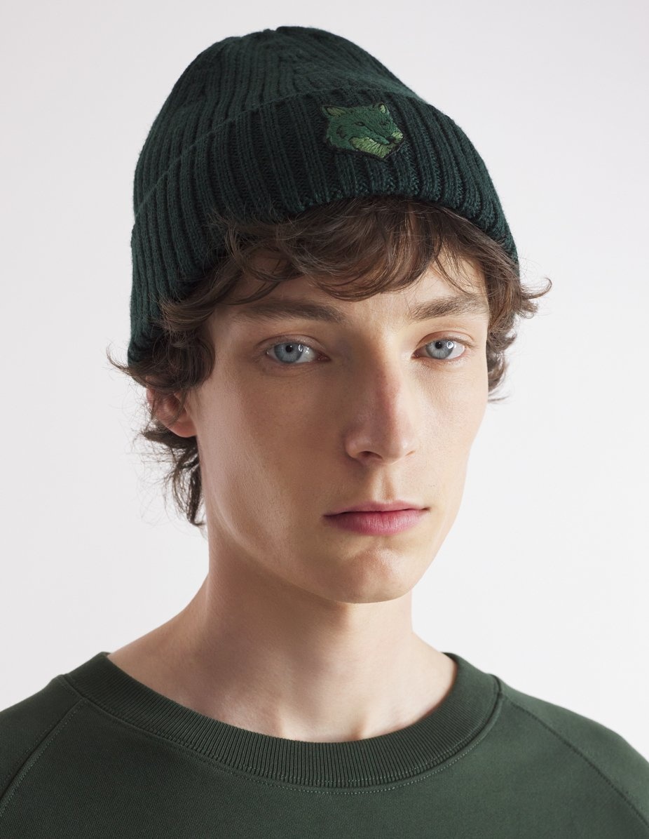 BOLD FOX HEAD BEANIE - 2