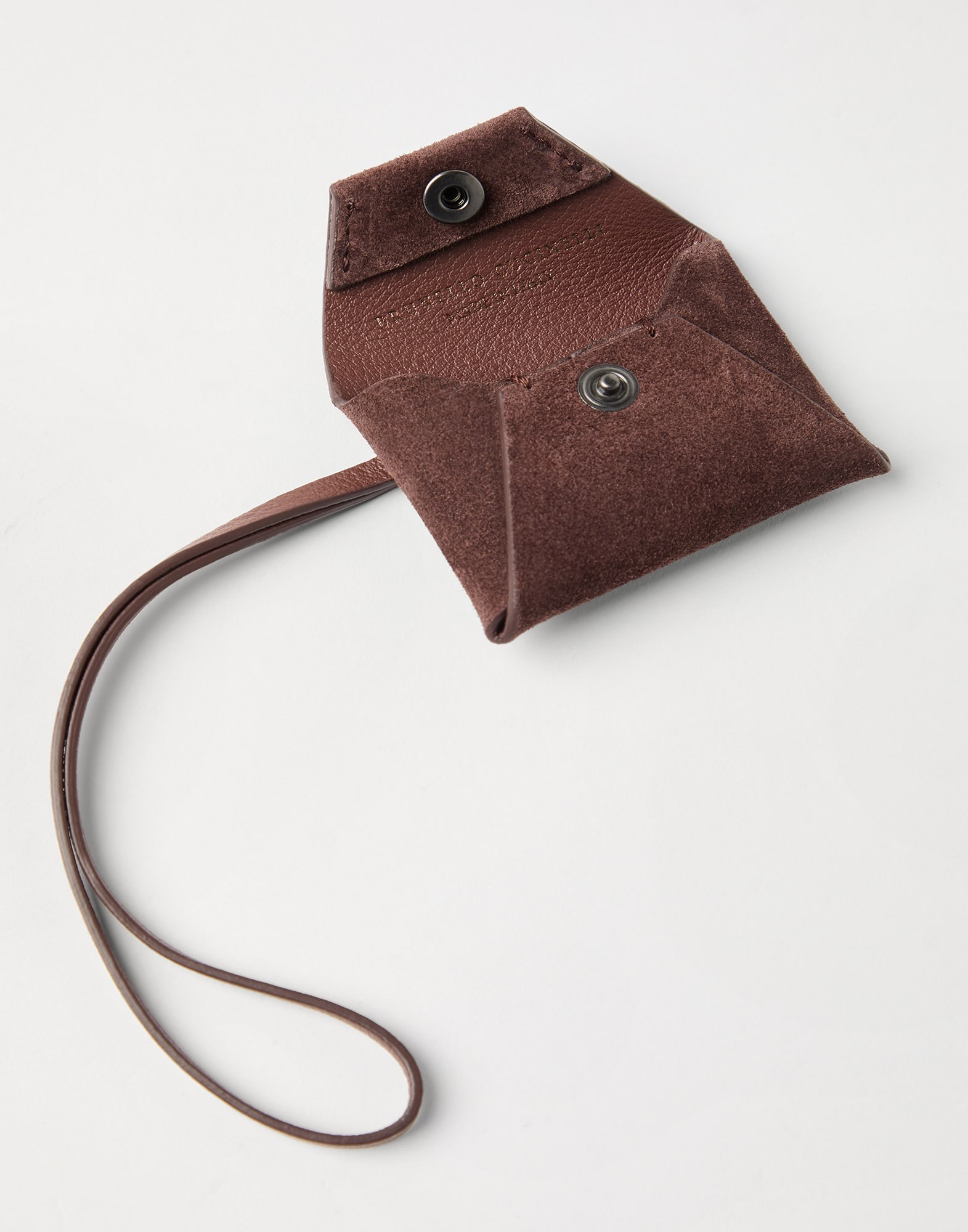 Suede bag charm - 2