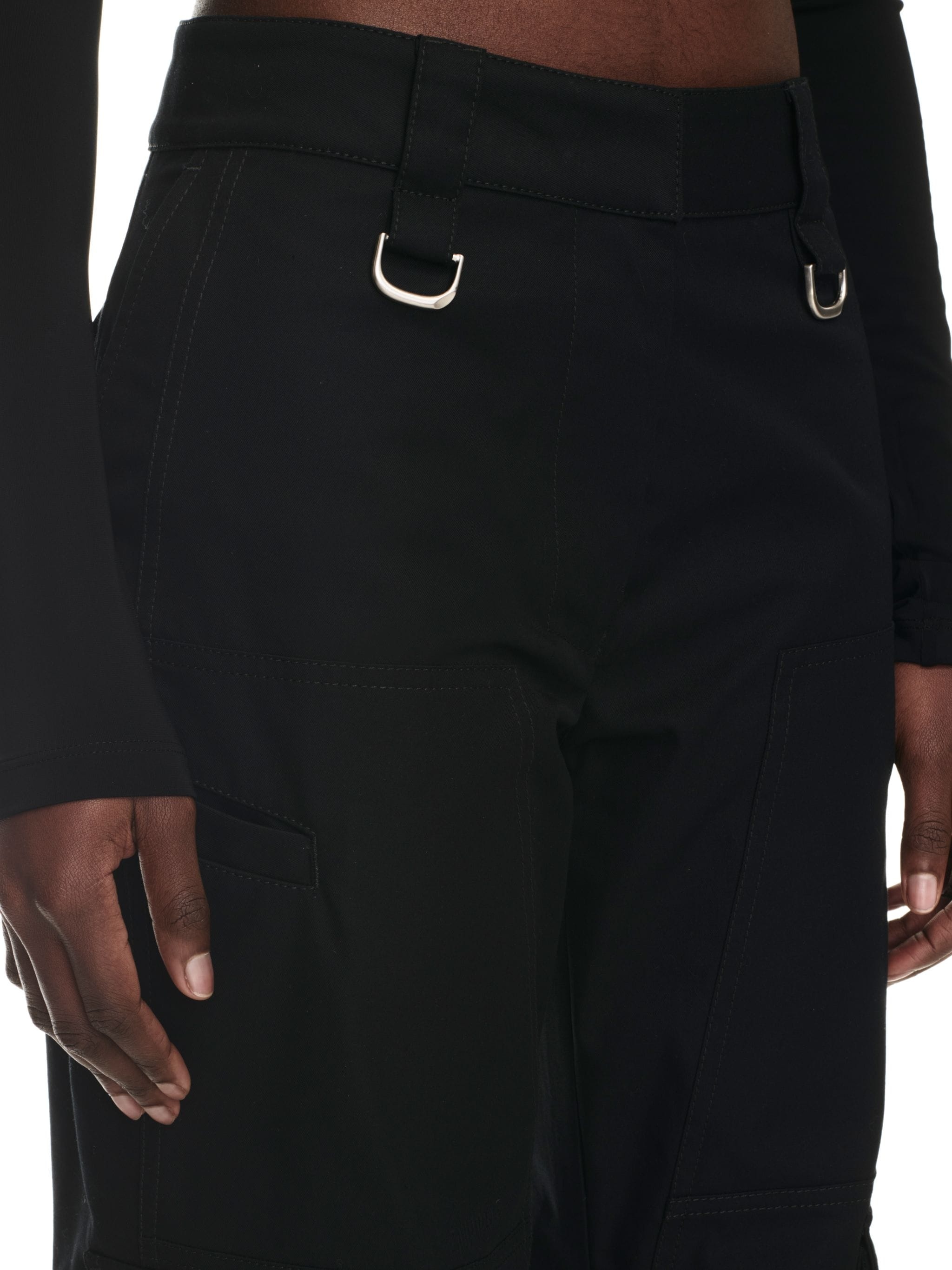 Co Simple Cargo Pkt Over Pant Black No C - 5