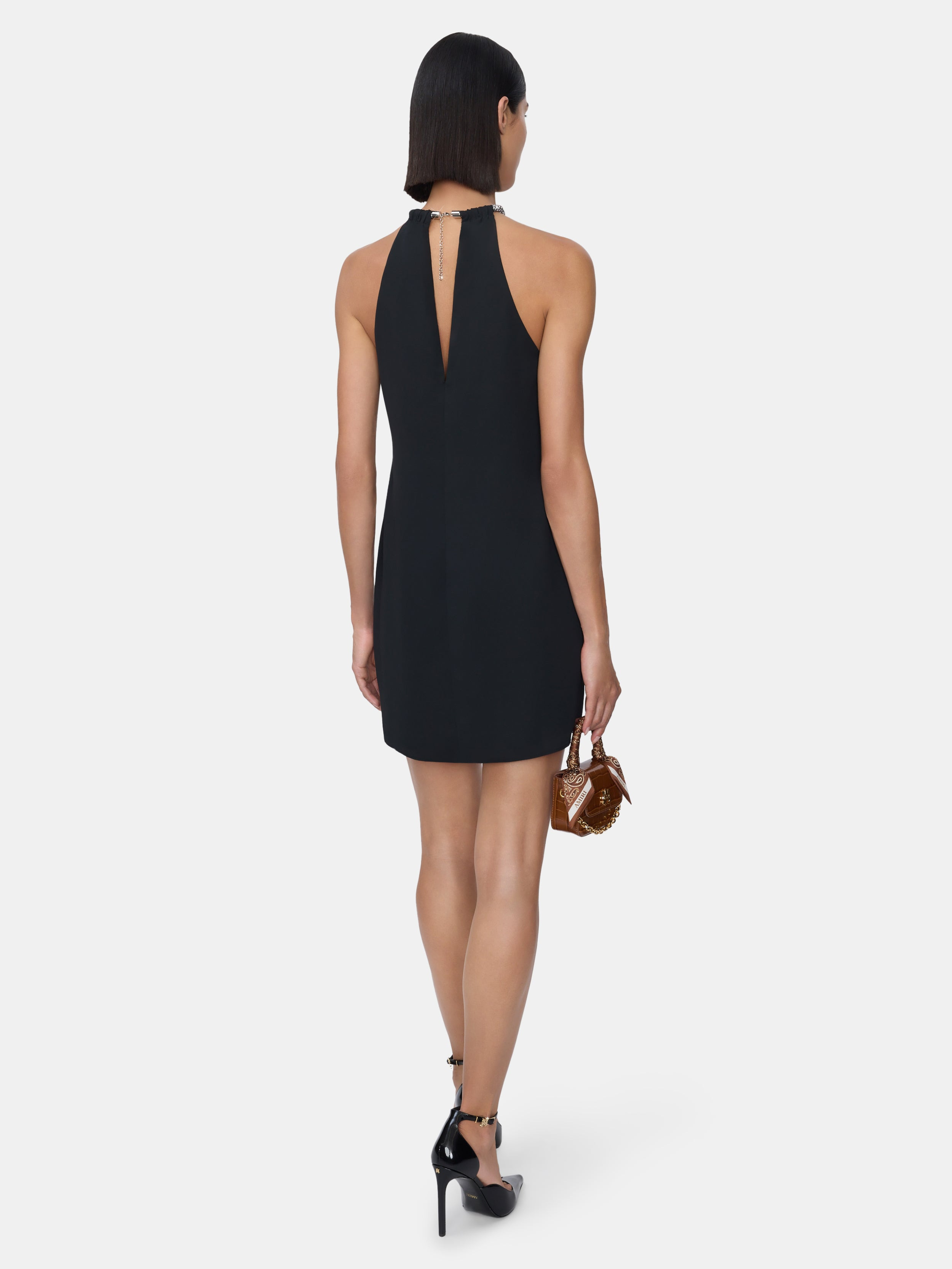 WOMEN'S EMBELLISHED MINI DRESS - 4
