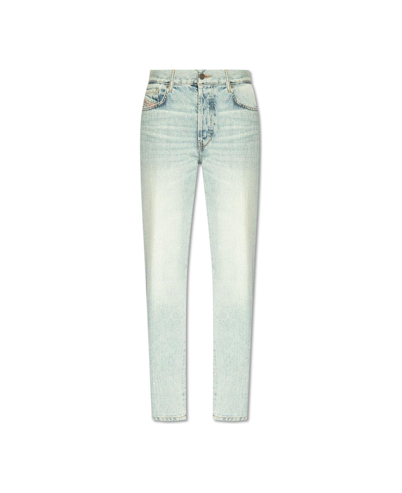 D-ark Logo-patch Straight-leg Jeans - 1