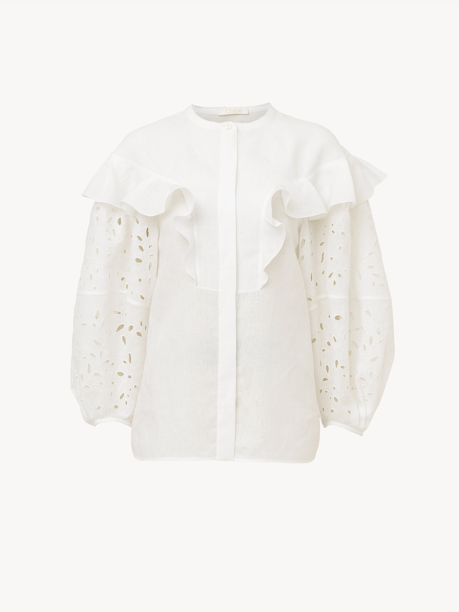 RUFFLED BLOUSE - 4