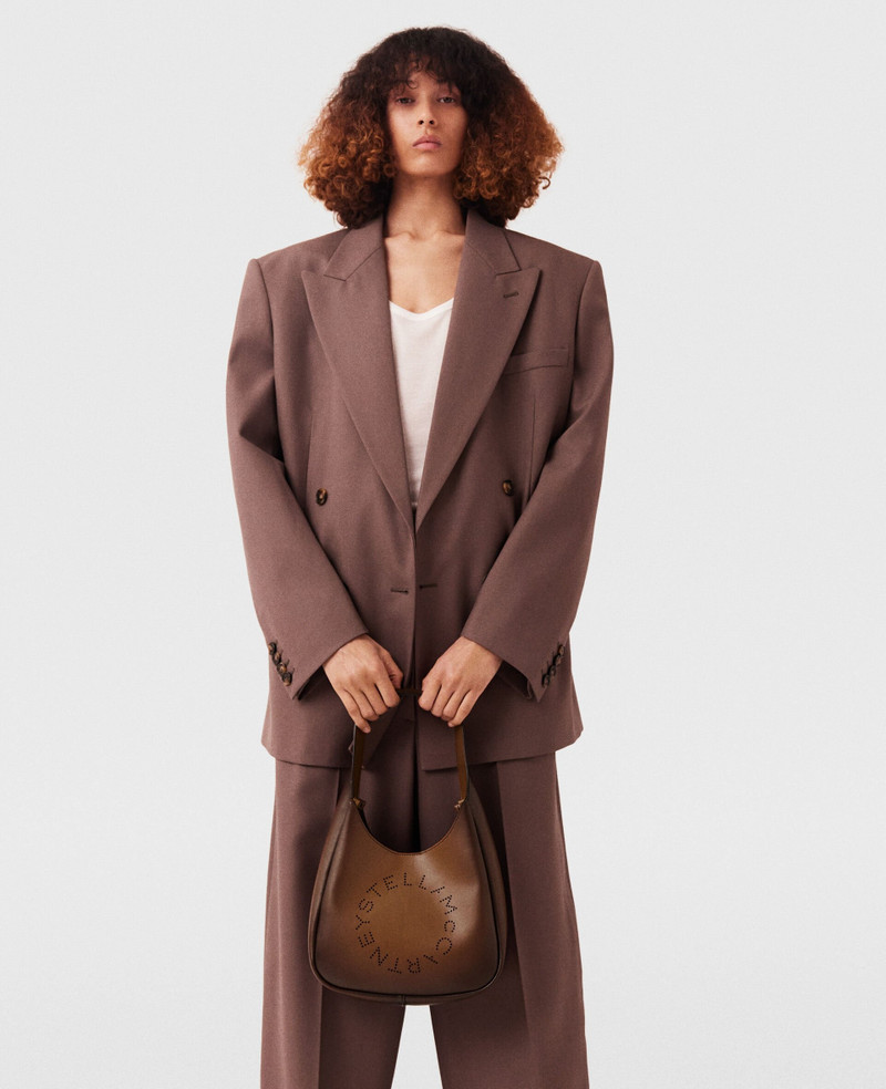 Logo Slouchy Hobo Tote Bag 6