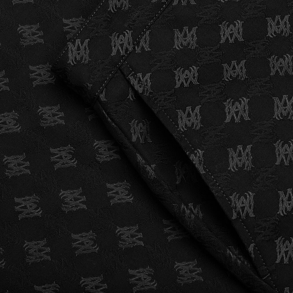 MA QUAD JACQUARD SHORT - BLACK - 4