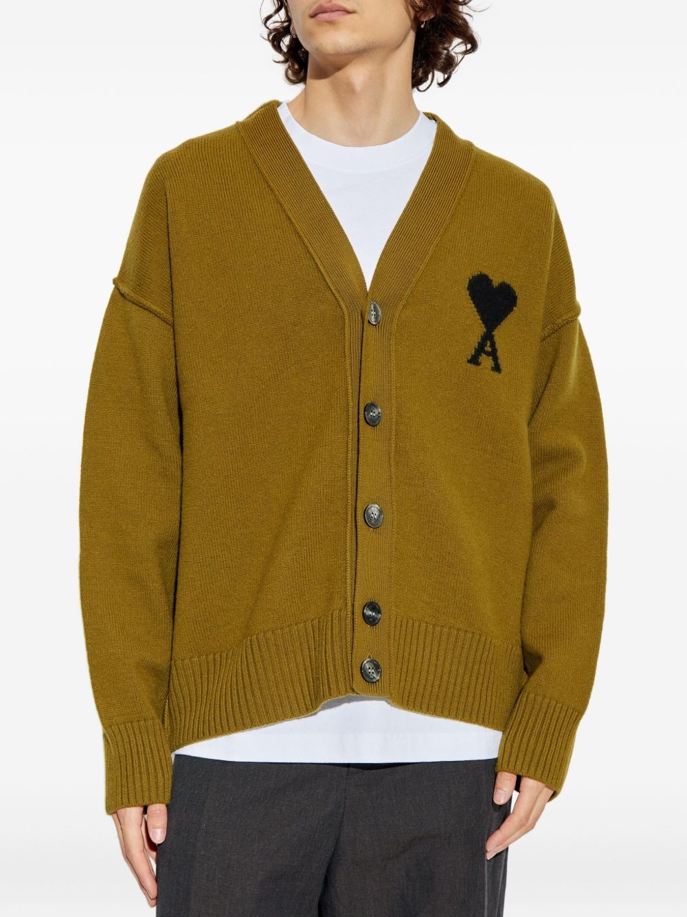 Ami de Coeur wool cardigan - 4