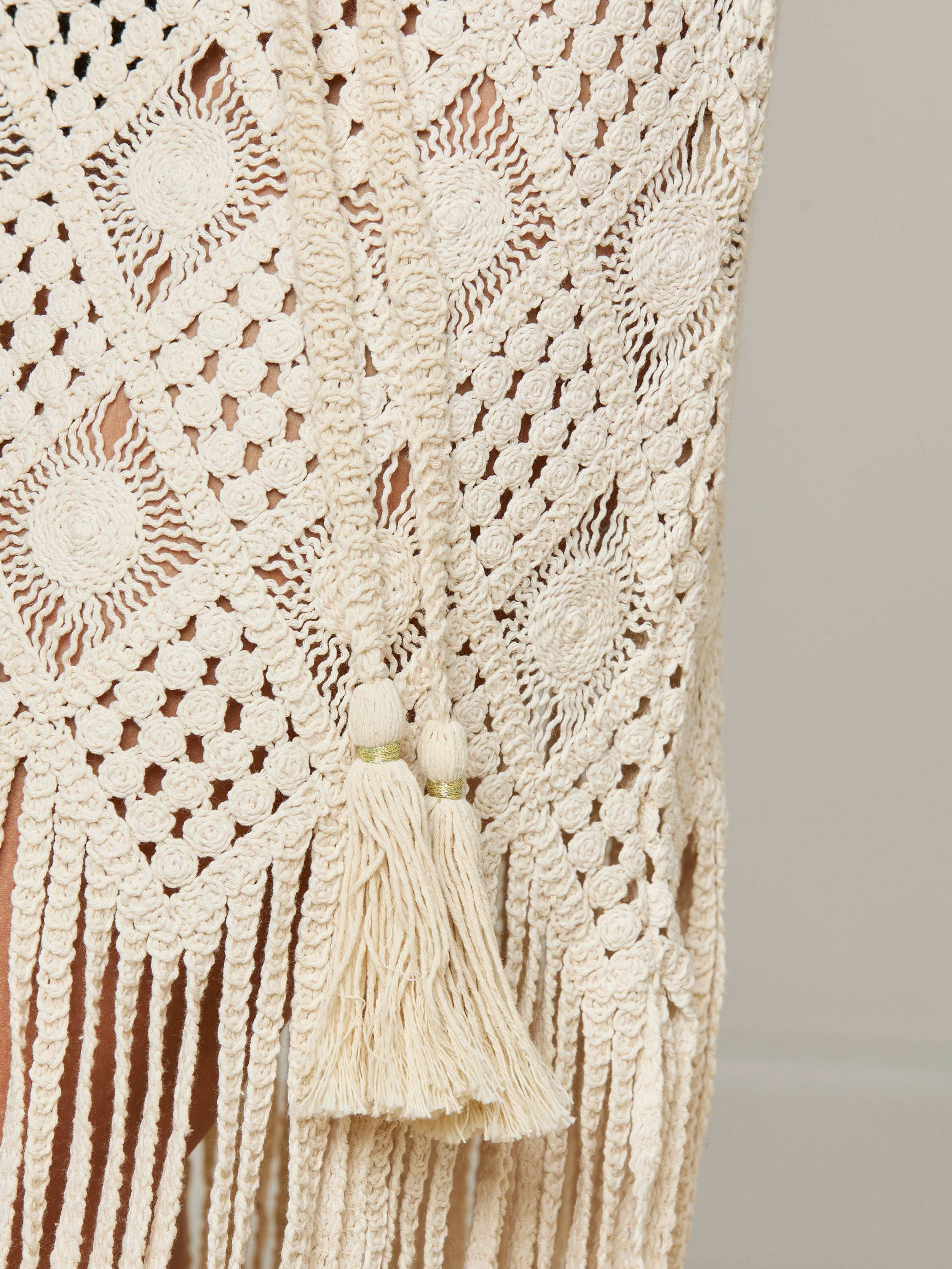 Haleigh Crochet Cover-Up Dress - 4