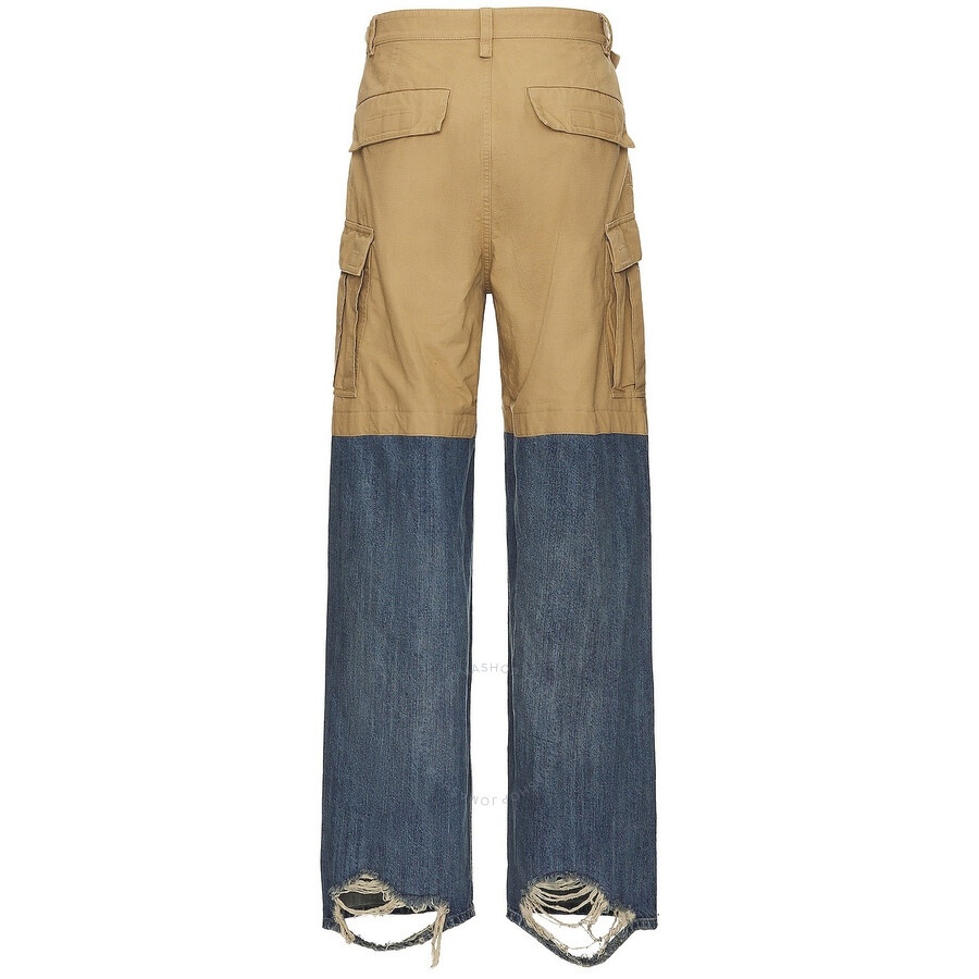 Balenciaga Men's Patched Layered-Design Cargo Pants - 2