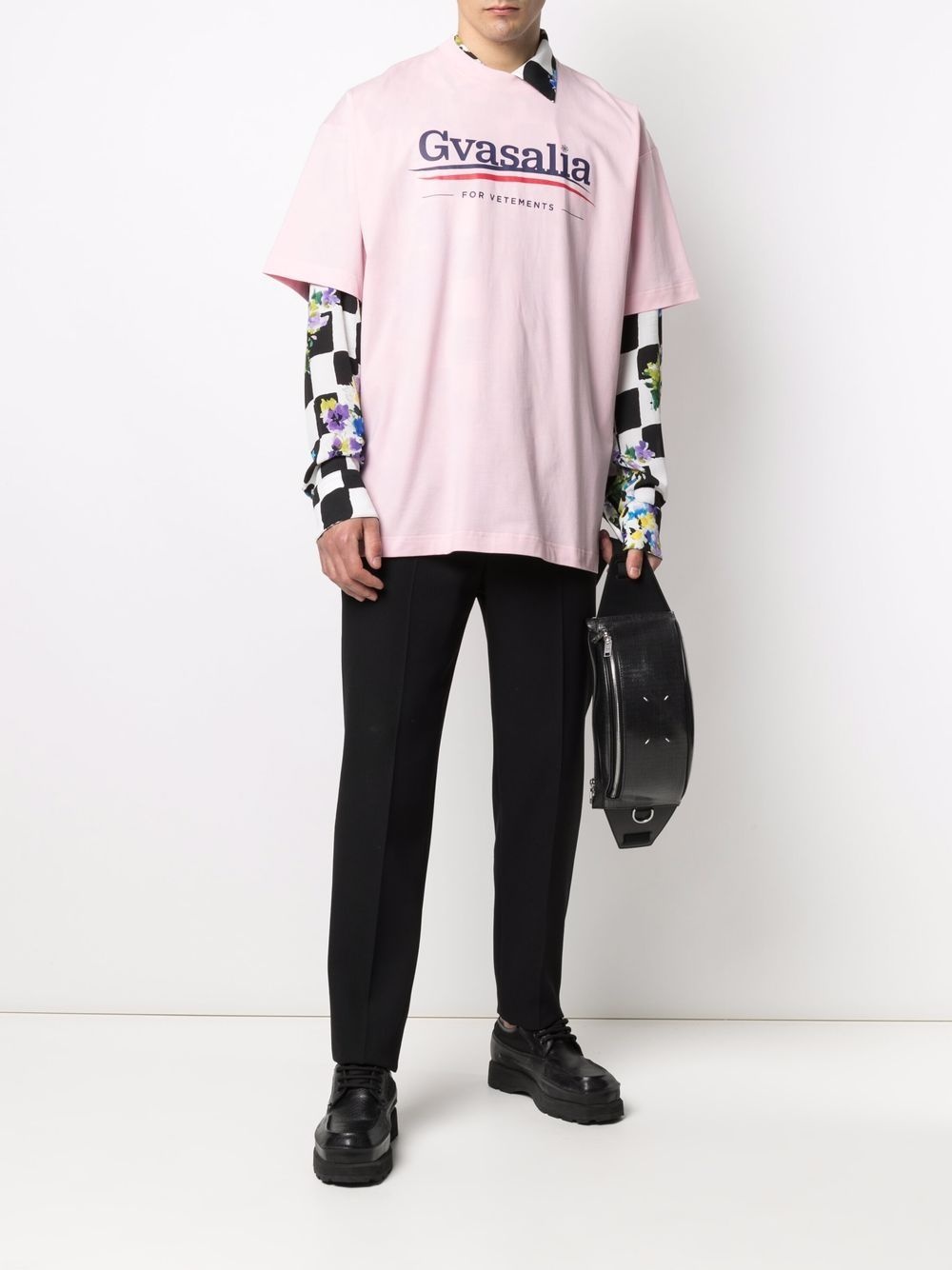 Gvasalia-print T-shirt - 2