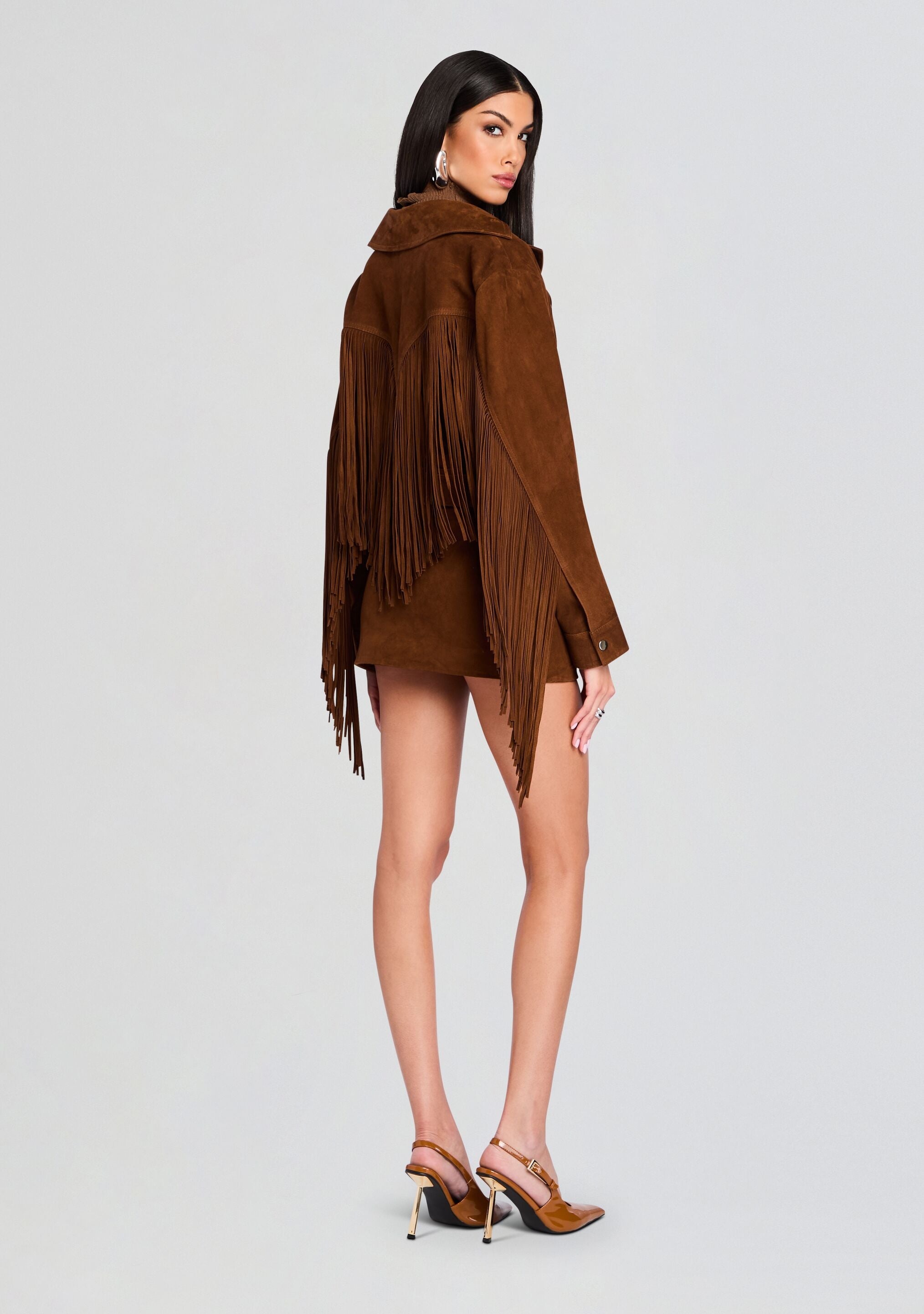VALERIE SUEDE SKIRT - 4