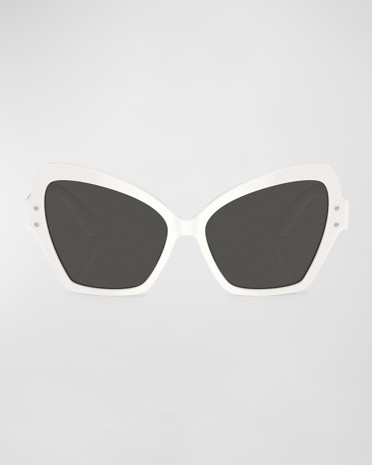 Sharp Acetate Butterfly Sunglasses - 3