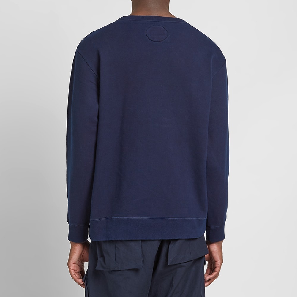 Blue Blue Japan Panel Crew Neck Sweat - 5