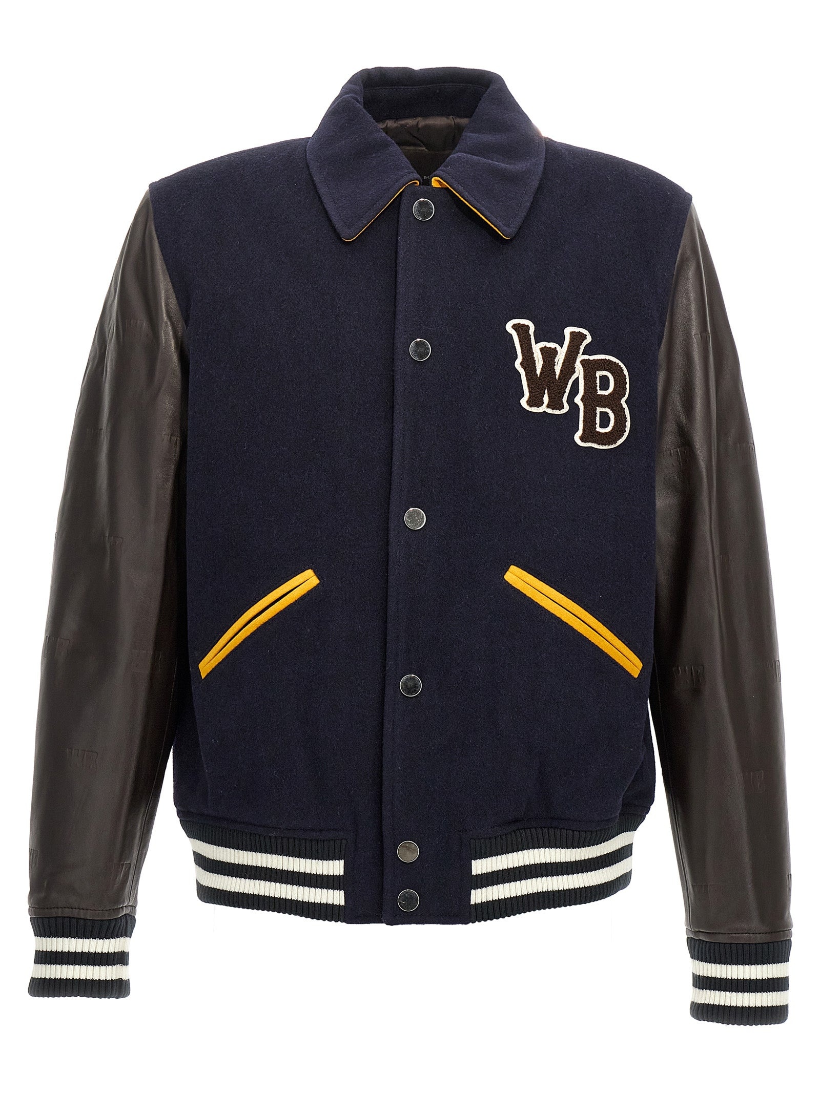 Wales Bonner Men 'Prince Varsity' Bomber Jacket - 1