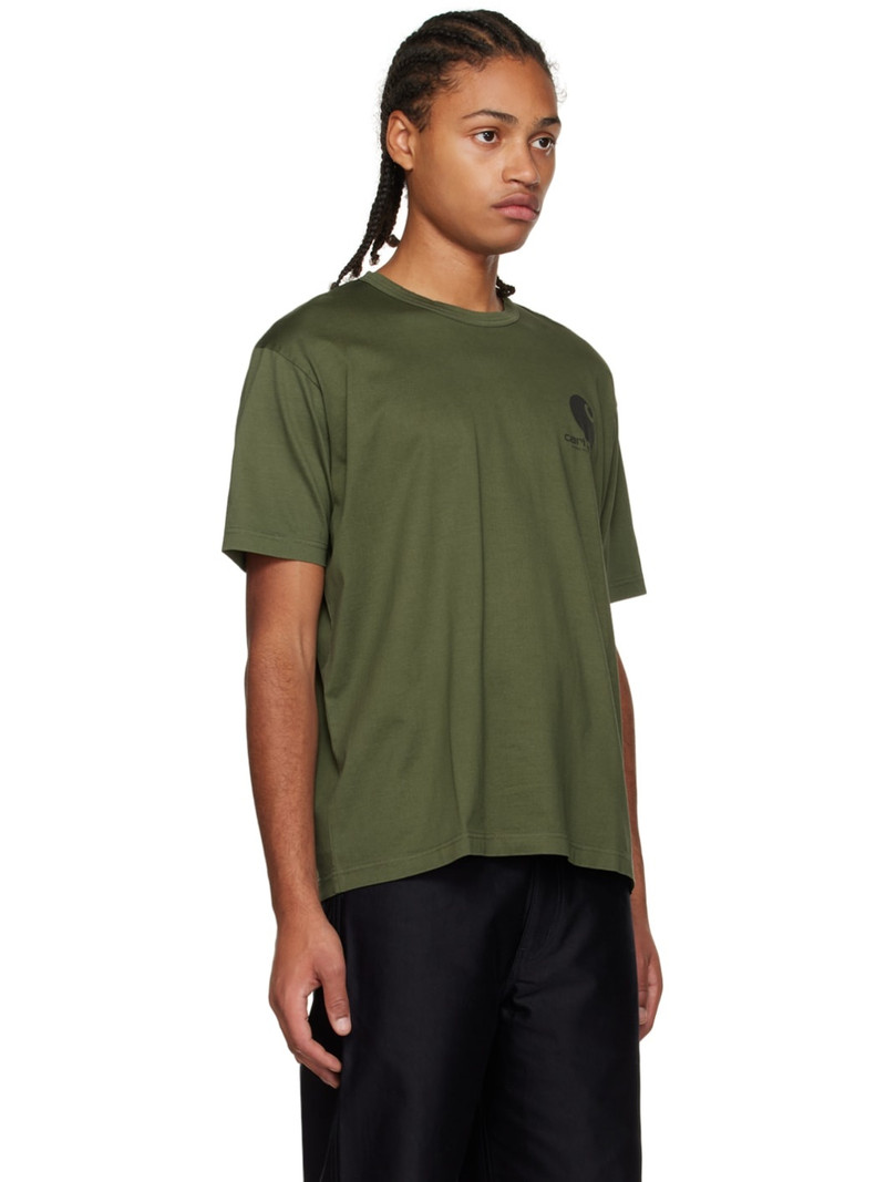 x Carhartt WIP 로고 인쇄 티셔츠 2