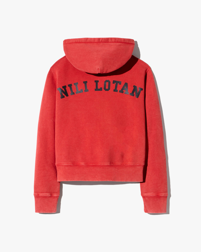 CALLIE ZIP UP NL PRINT HOODIE 1