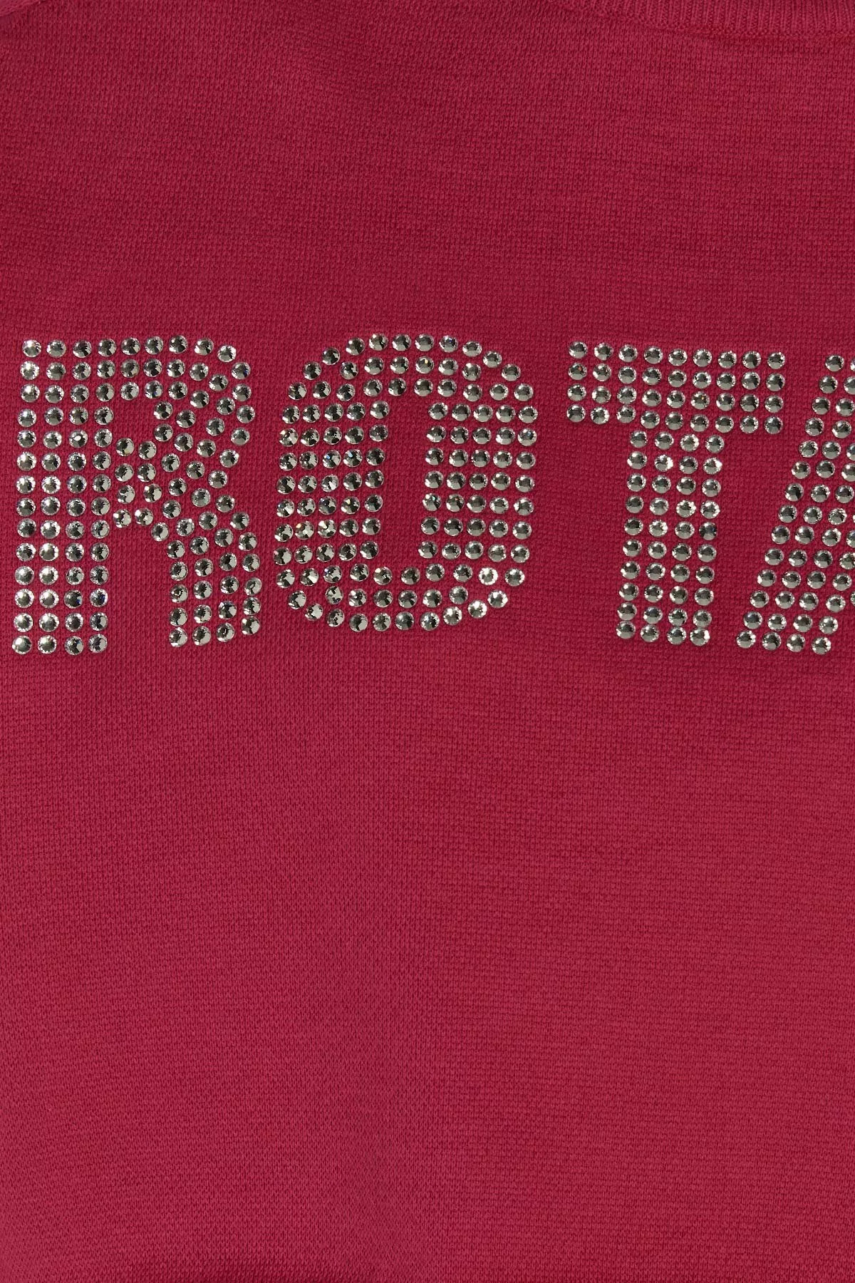 'Firm Rhinestone' sweatshirt - 4