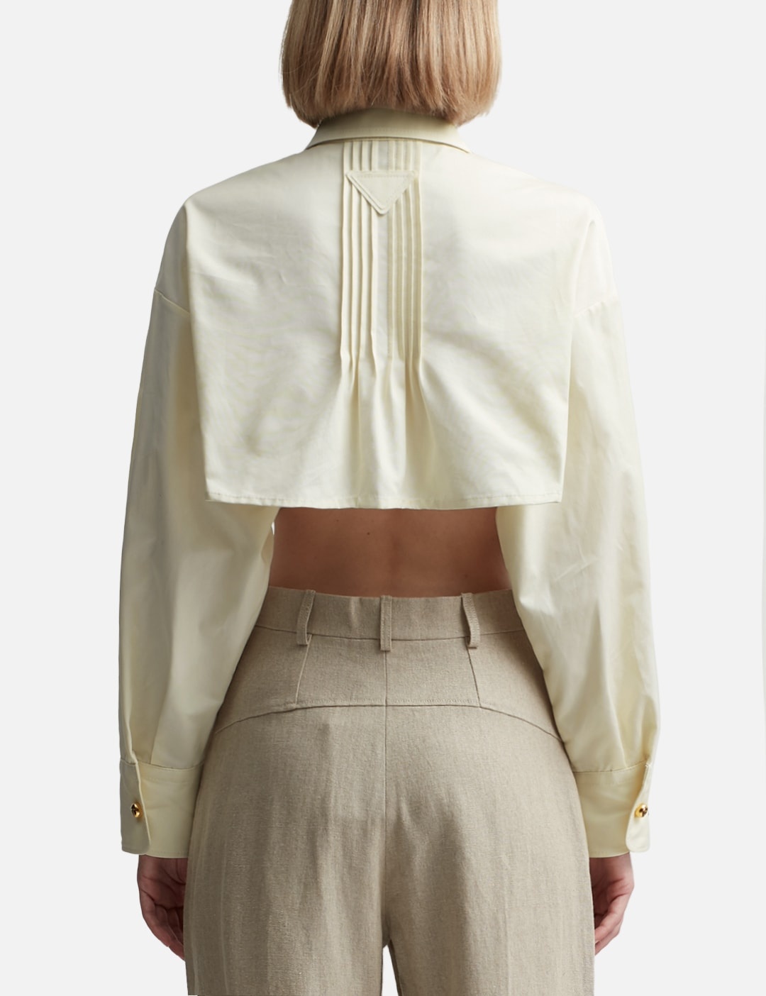 CROPPED POPLIN JACKET - 3