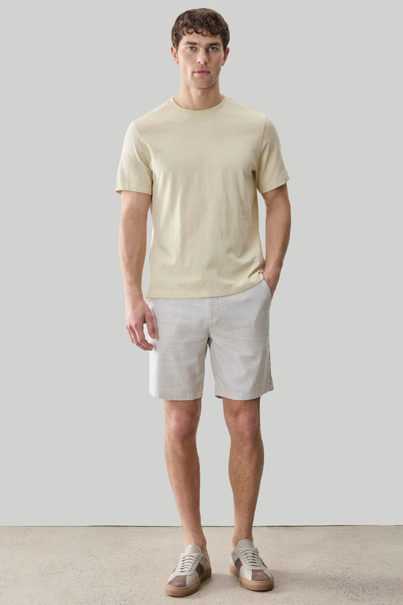 ROBERT BARAKETT Brightwood Short Sleeve Slub Tee outlook