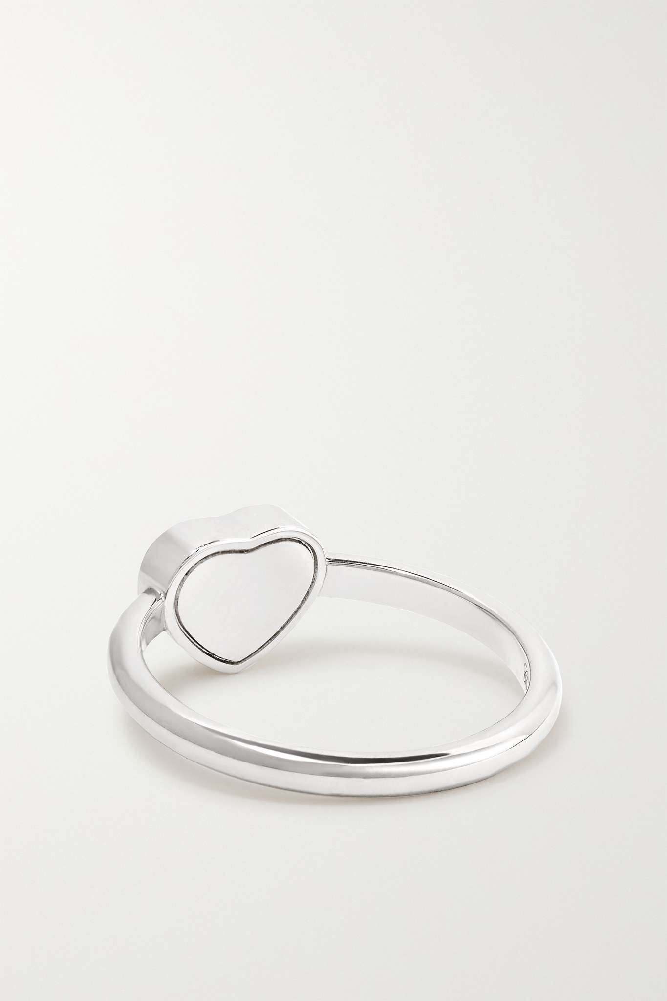 My Happy Hearts 18-karat white gold diamond ring - 3