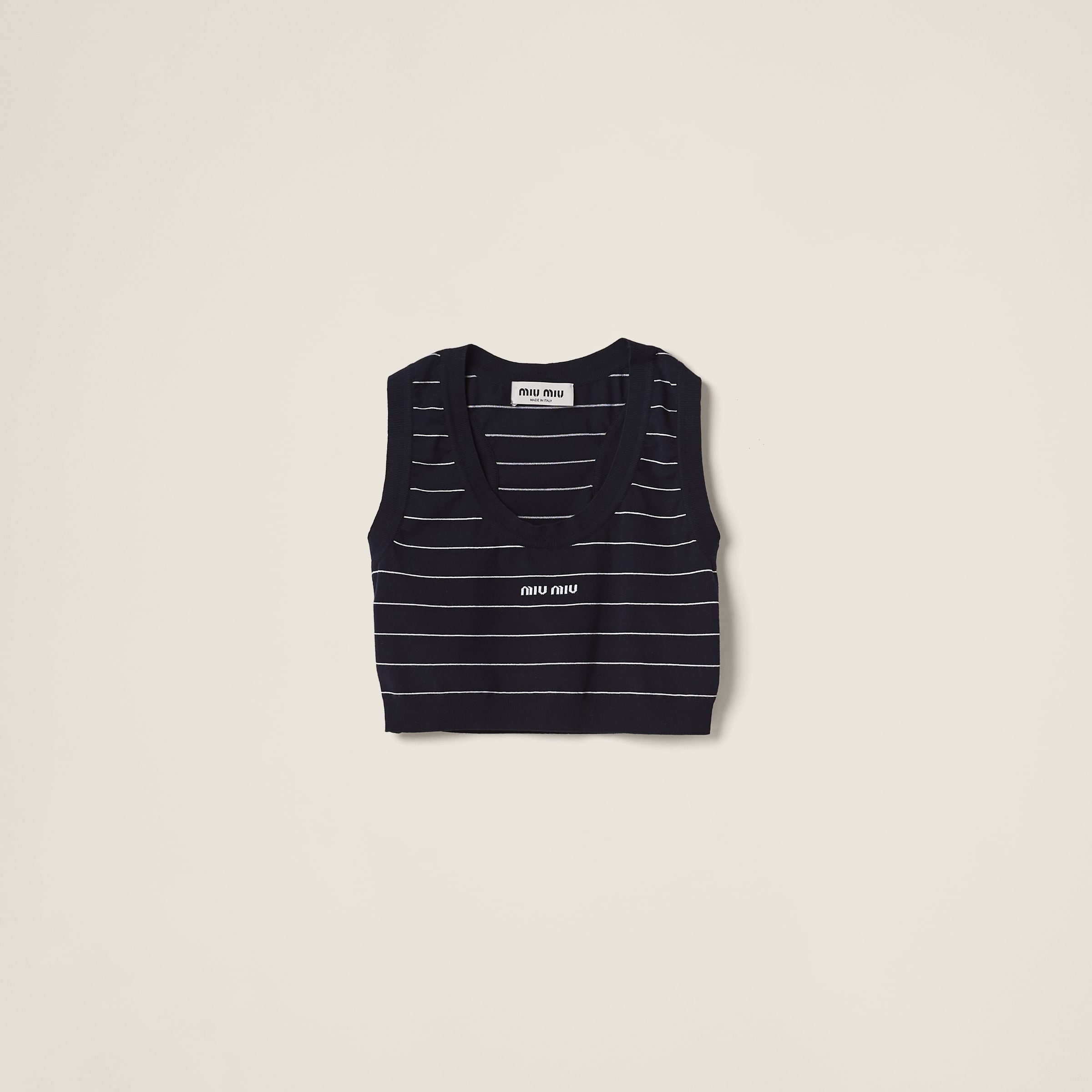 Viscose knit top - 1