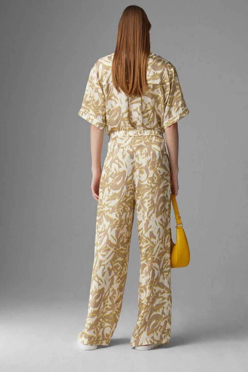 Tisha Marlene pants in Beige/Yellow 3