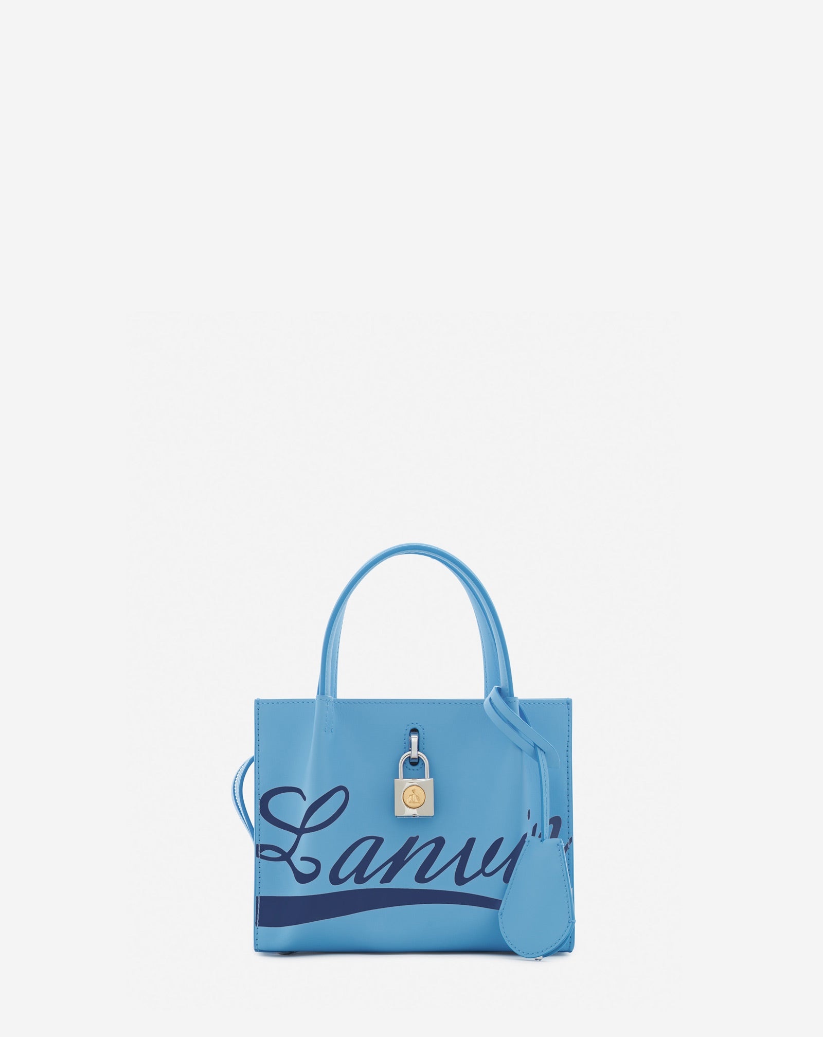 LEATHER LANVIN BOGEY NANO DAY BAG - 1