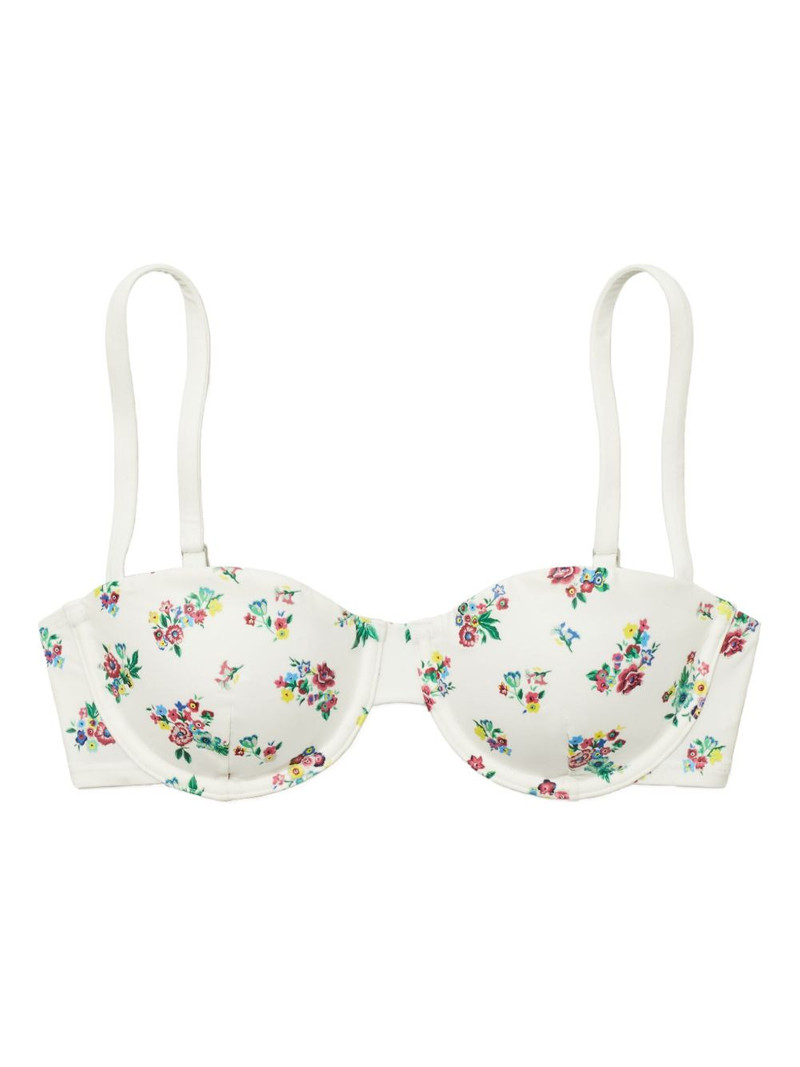 printed underwire bikini top 1