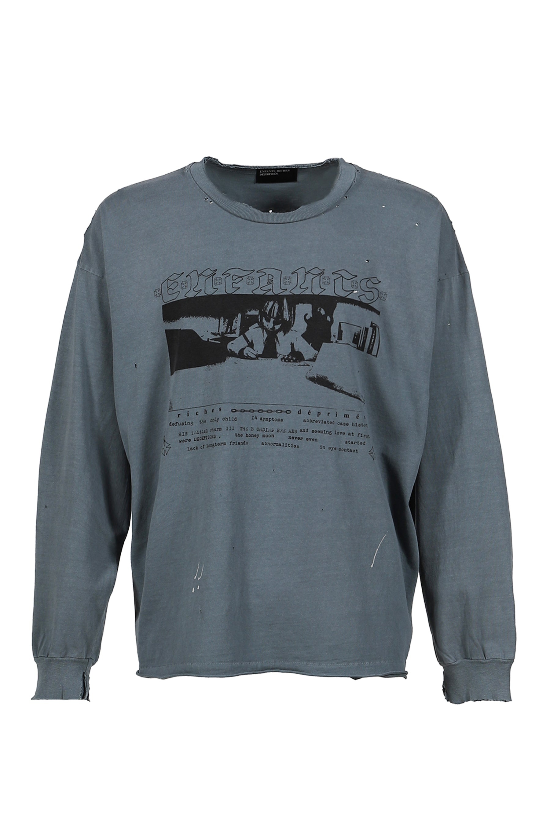 BOY IN CHAINS LS T-SHIRT / FADED BLU - 5