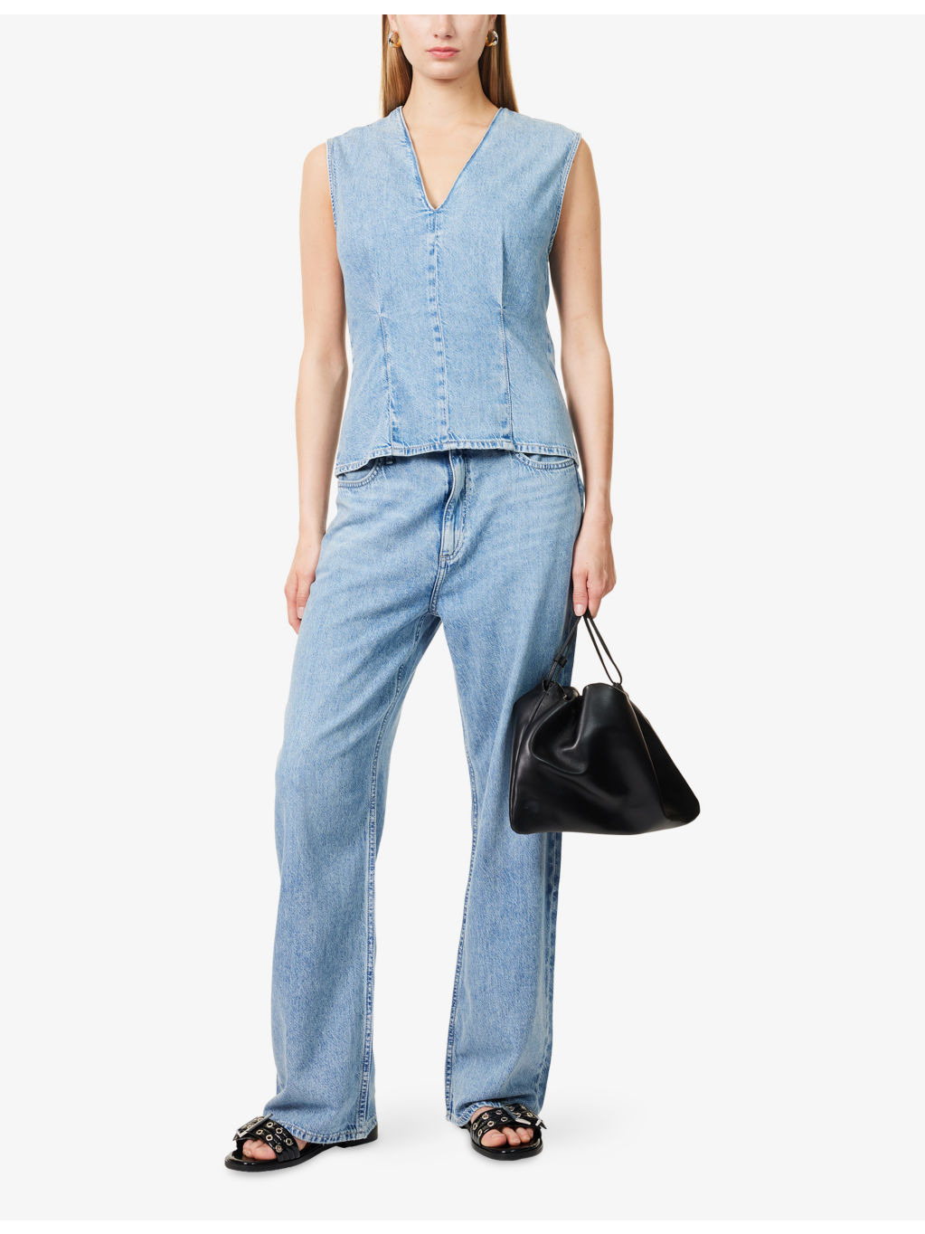 Ava Ultra Featherweight Cotton-Blend Top - 2