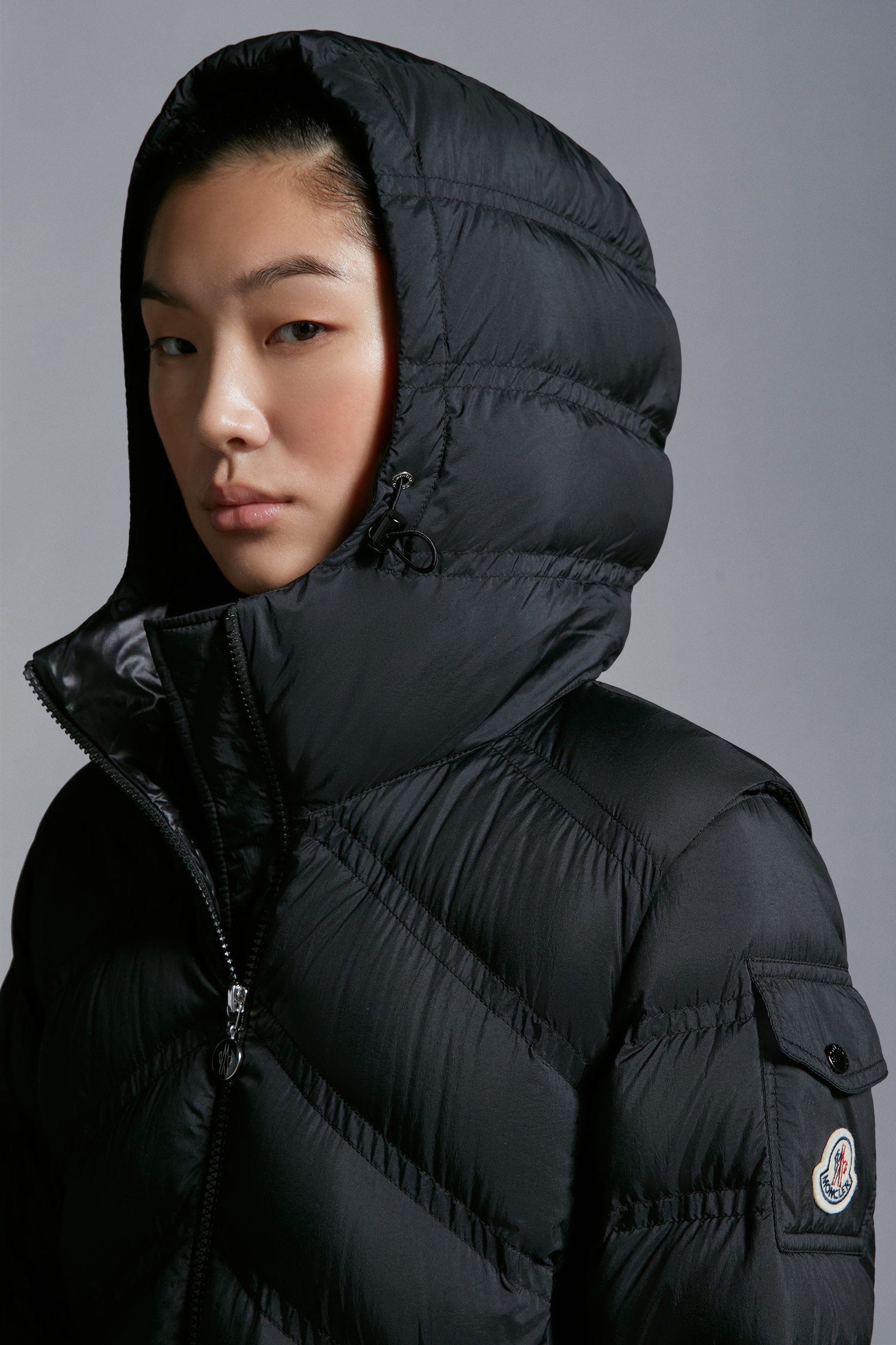【MONCLER】ALASTORE LONG DOWN JACKET Moncler Alastore Long Down Jacket | REVERSIBLE