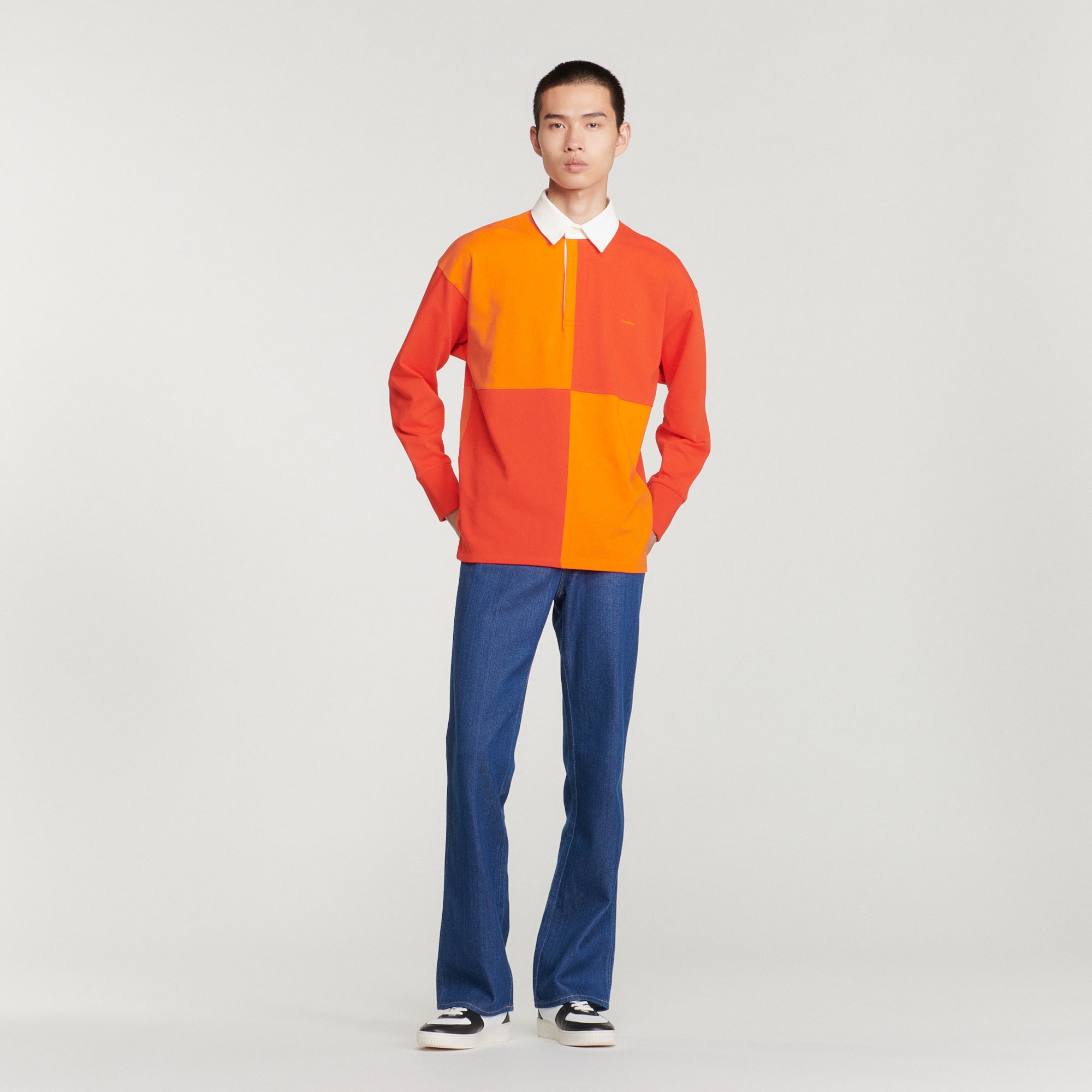 Organic cotton rugby polo shirt - 5