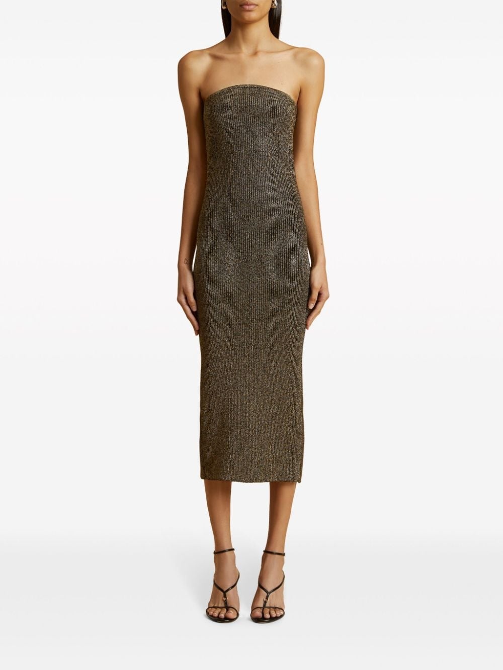 The Rumer ribbed-knit midi dress - 3