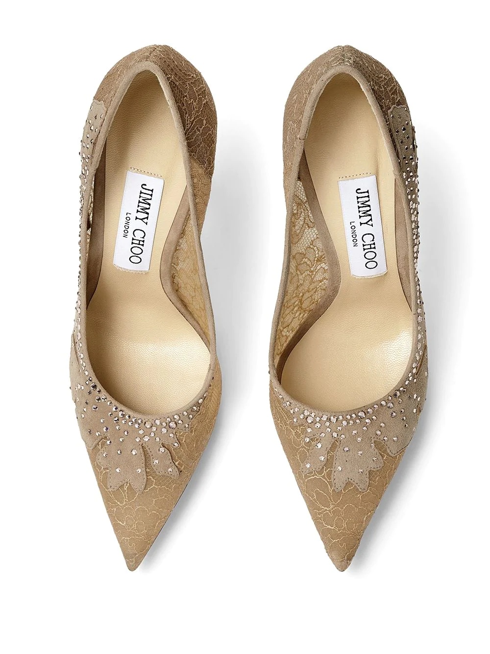 Love 100mm lace pumps - 4