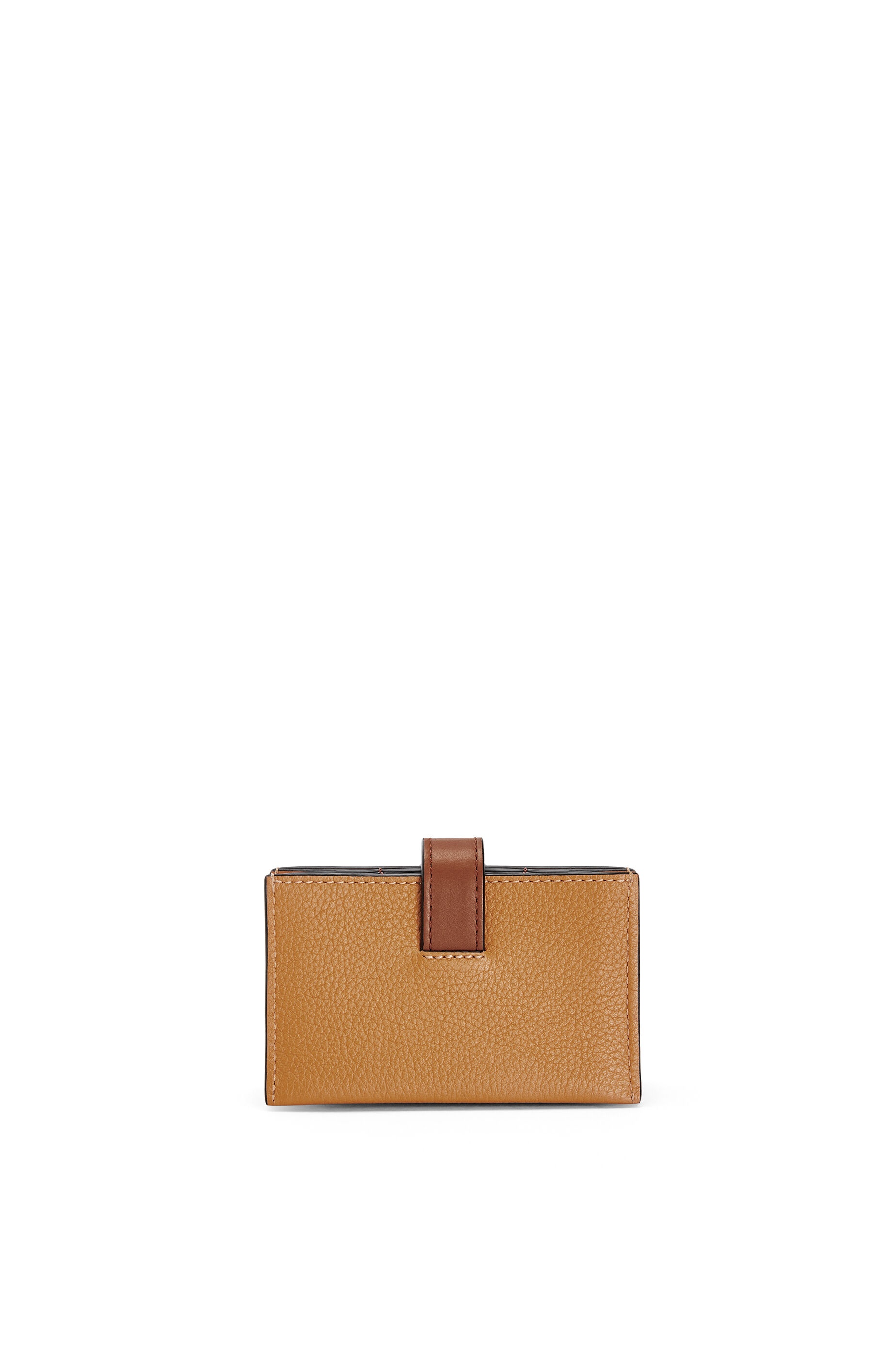 Accordeon cardholder in soft grained calfskin - 2