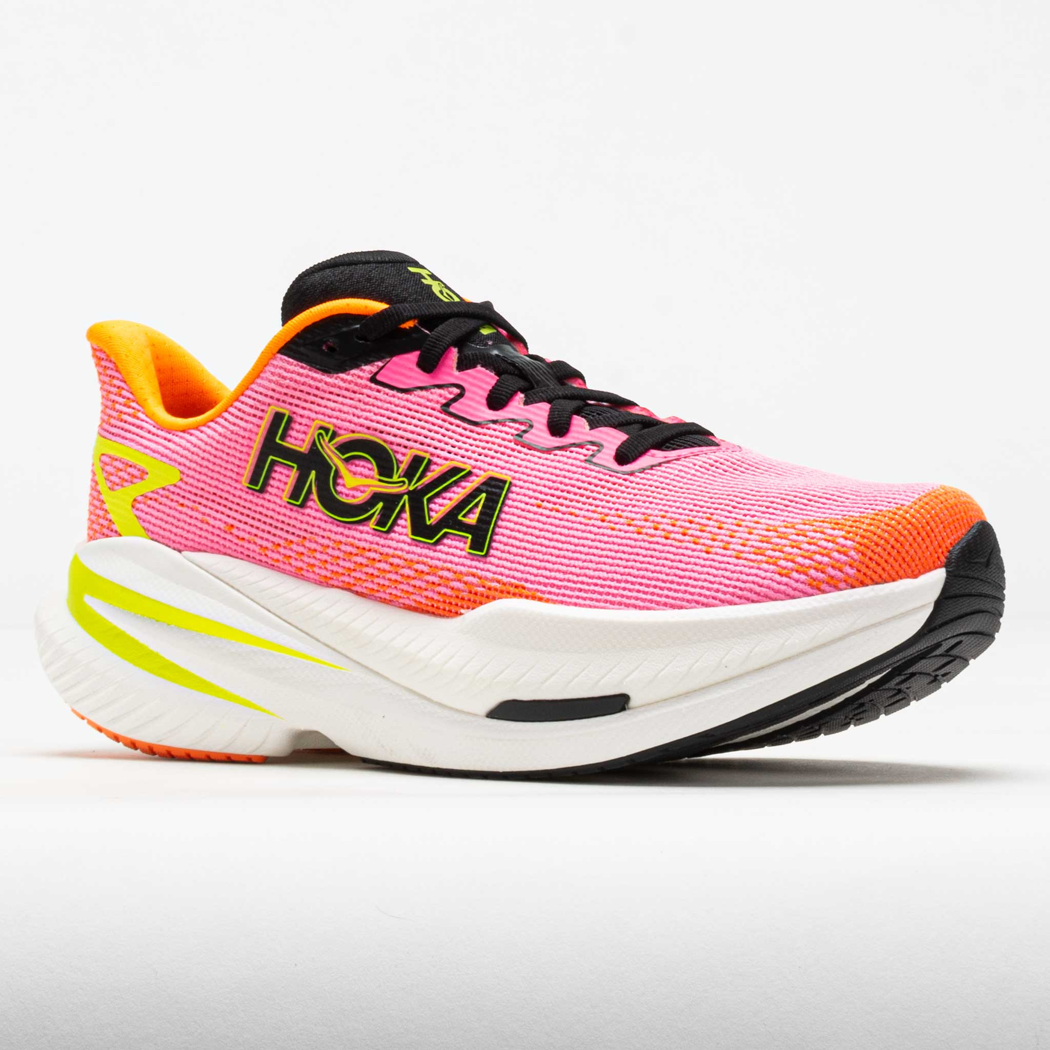 HOKA Mach X 3 Women's Neon Rose/Neon Tangerine - 5