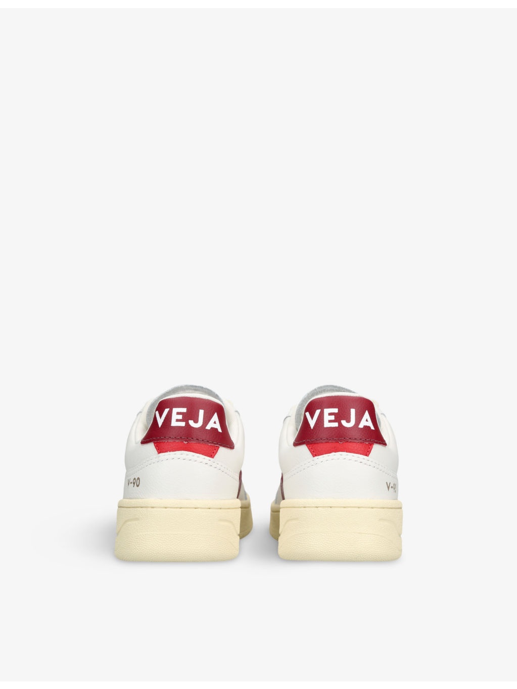 Women's V90 low-top leather trainers - 4