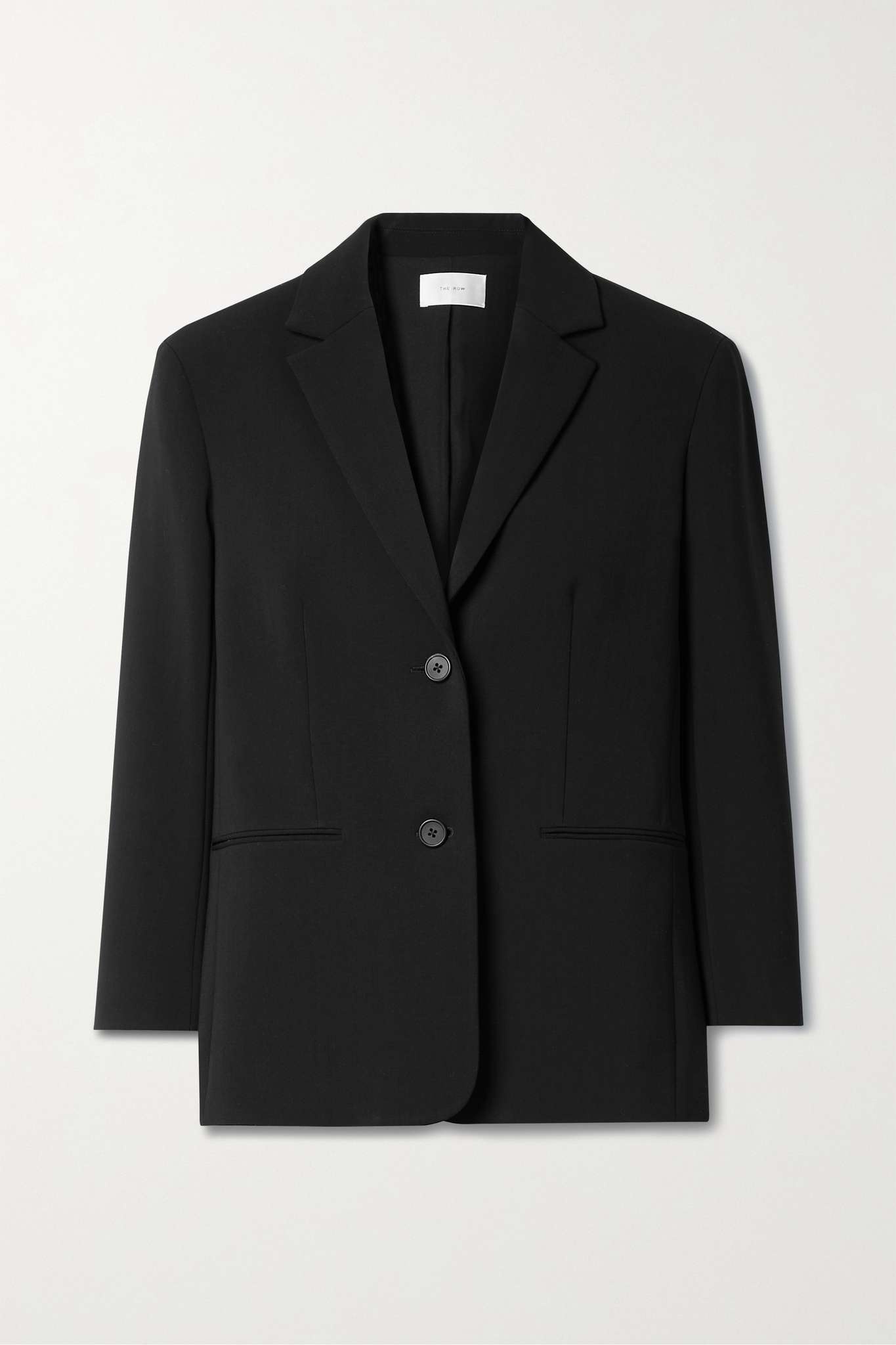 Schoolgirl wool-blend cady blazer - 1